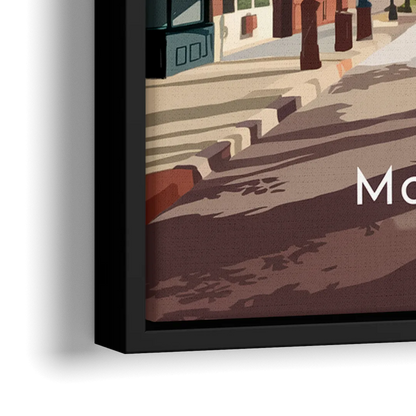 McKinney Artistic Heritage - Close-Up Black Frame Canvas