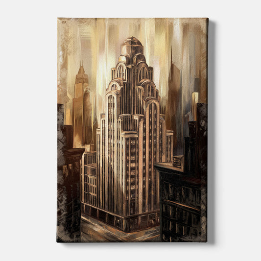 New York City Historic Architecture - Canvas Wall Art