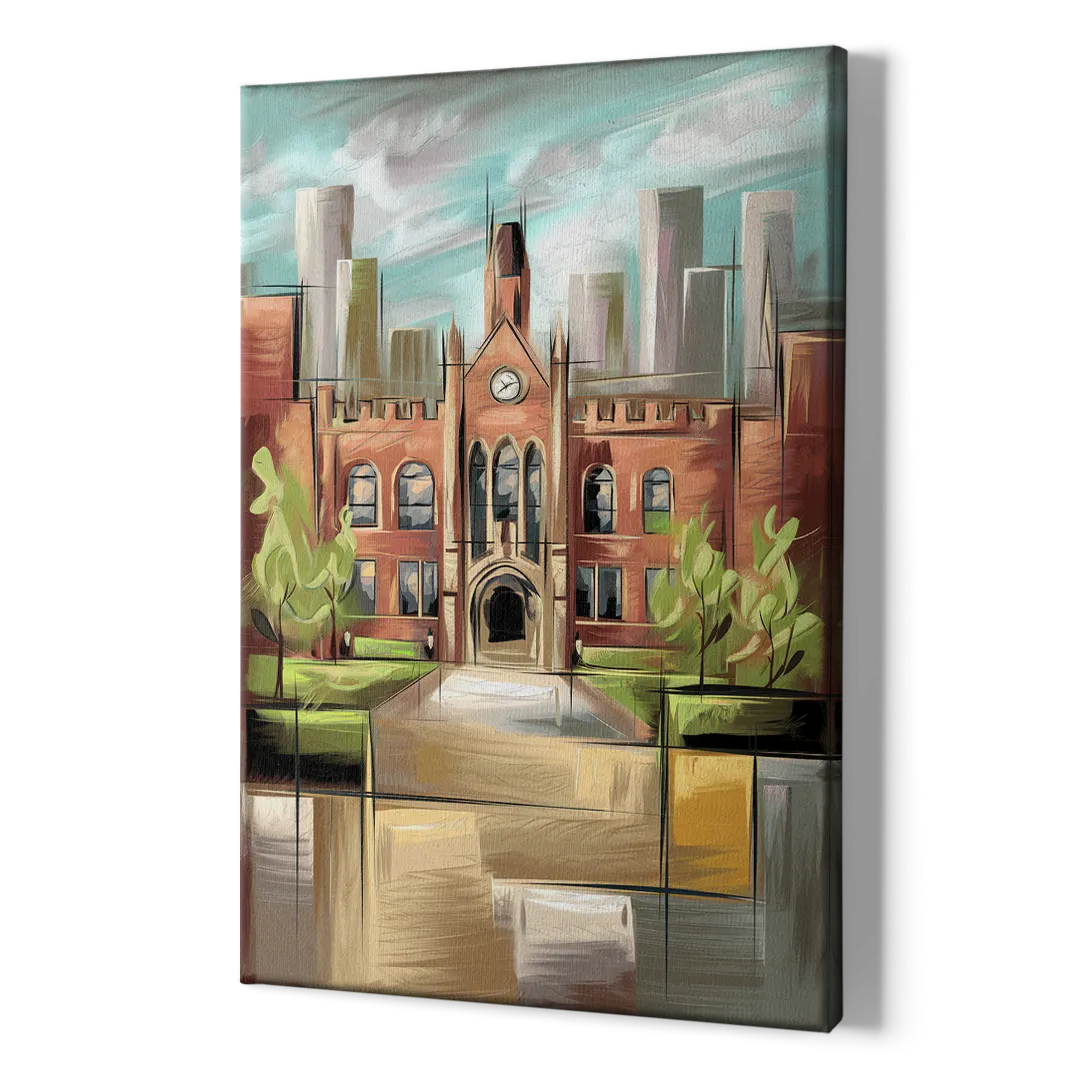 Knoxville College Spirit - Canvas Print Art Sides