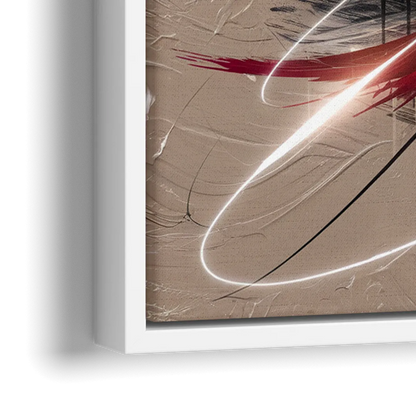 Houston Cougars Passion - Close-Up White Frame Canvas