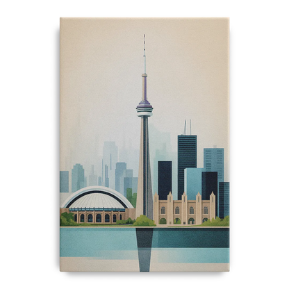 University of Toronto Campus - Canvas Wall Art