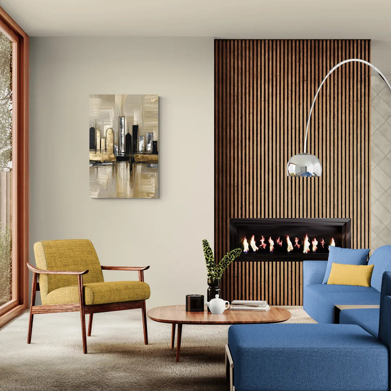 Houston Contemporary Design - Canvas Wall Art Living Room