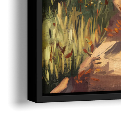 Joseph Nature Trails - Close-Up Black Frame Canvas