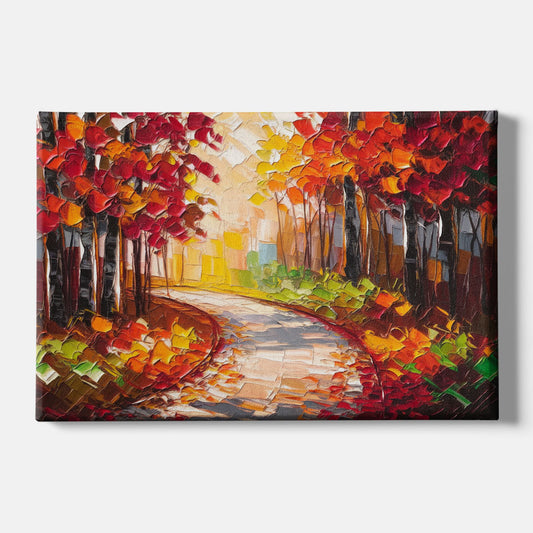 Ashland Autumn Forest - Canvas Wall Art