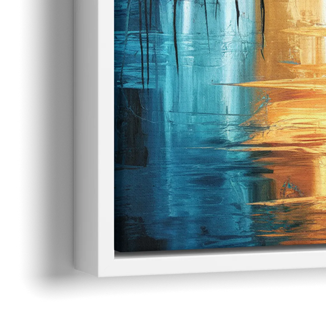 Dallas Historic Landmarks - Close-Up White Frame Canvas