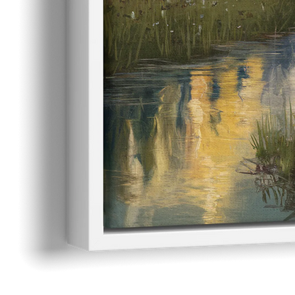 Boise Scenic Outdoors - Close-Up White Frame Canvas