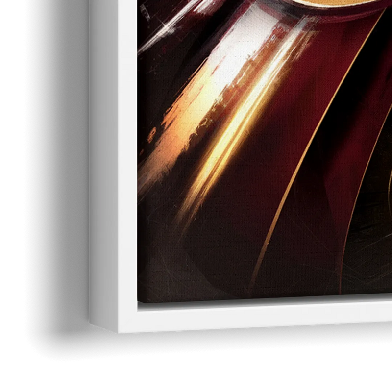 Cleveland Cavaliers Logo - Close-Up White Frame Canvas