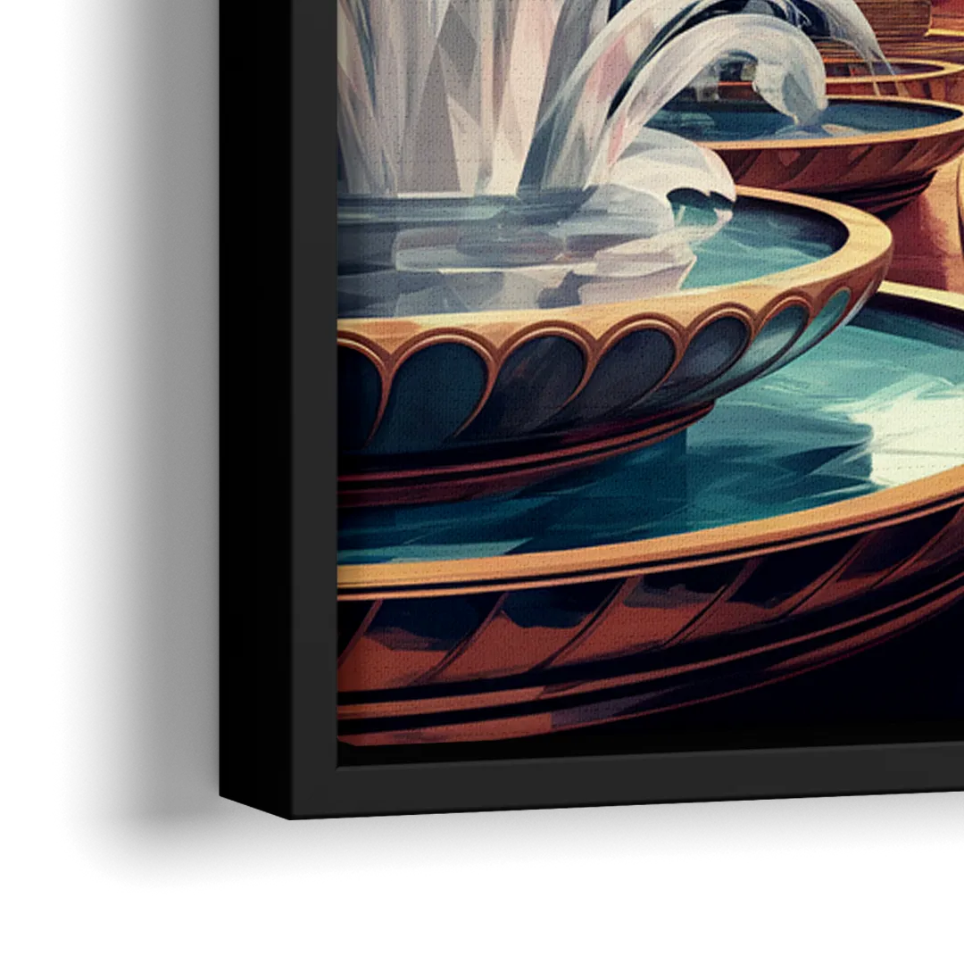 Kansas City Cultural Icons - Close-Up Black Frame Canvas