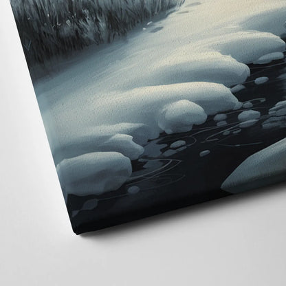 Ashland Winter Wonderland Canvas Close Up
