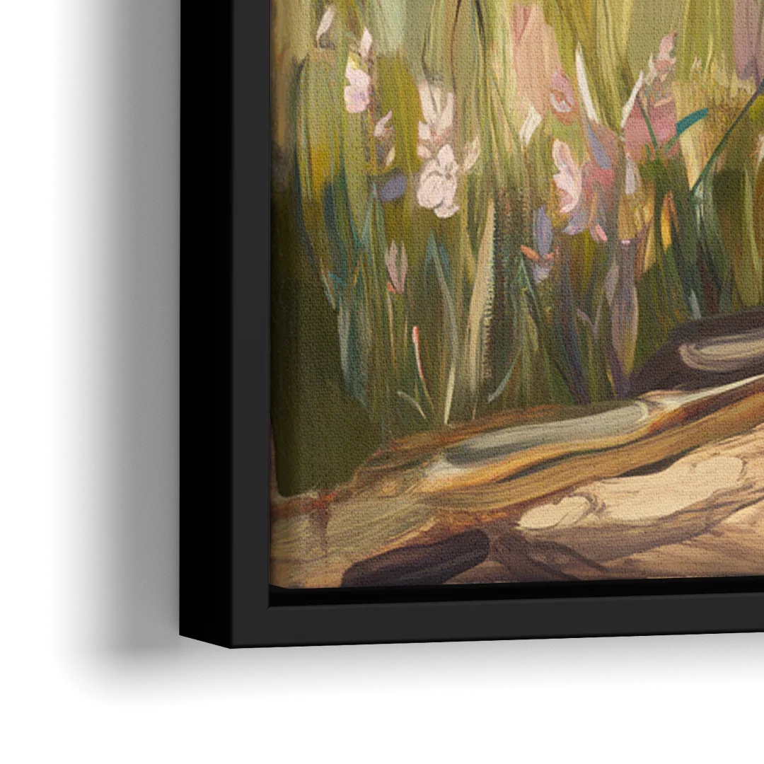 Ashland Scenic Trails - Close-Up Black Frame Canvas