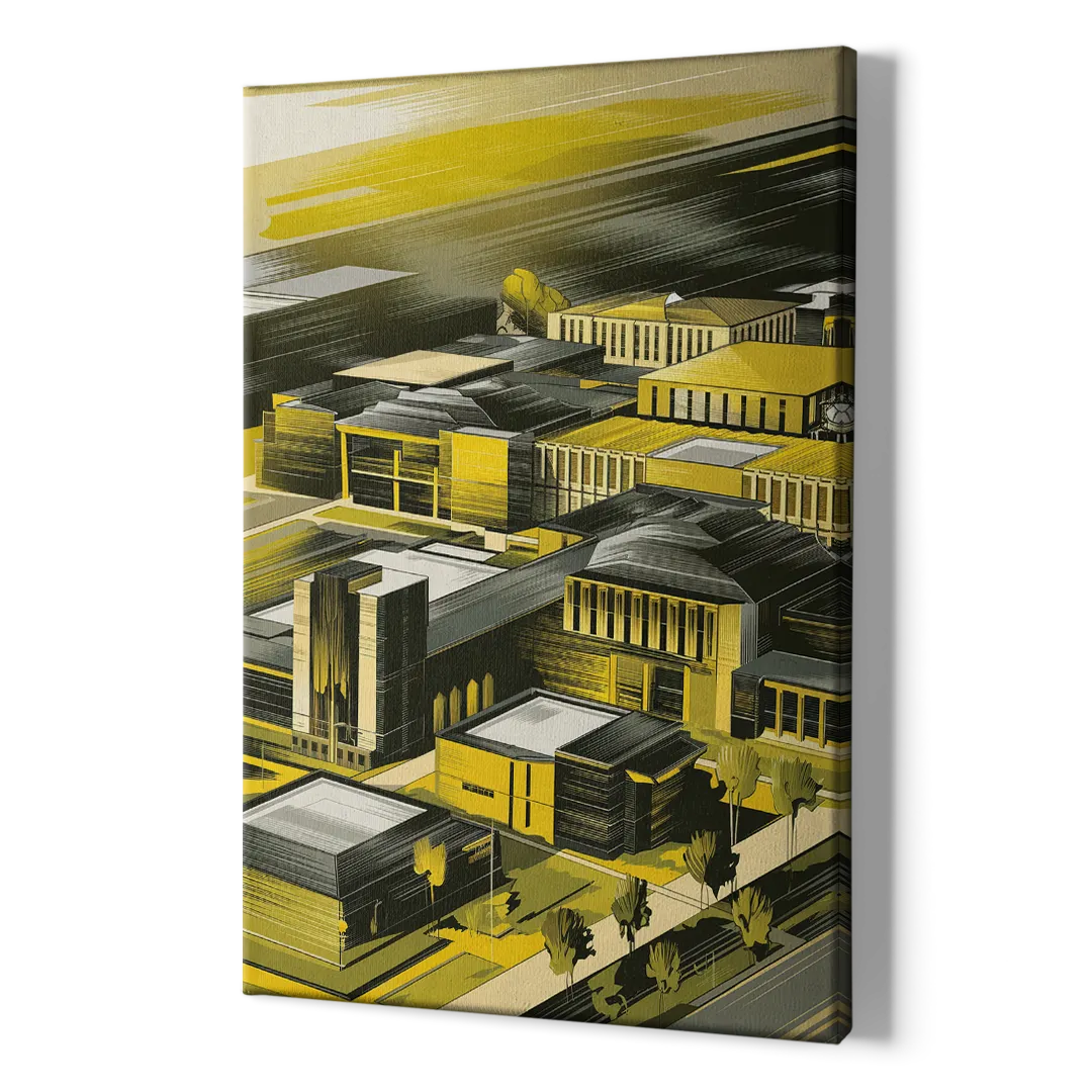 Wichita State Shockers Pride - Canvas Print Art Sides