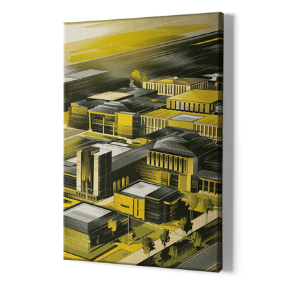 Wichita State Shockers Pride - Canvas Print Art Sides