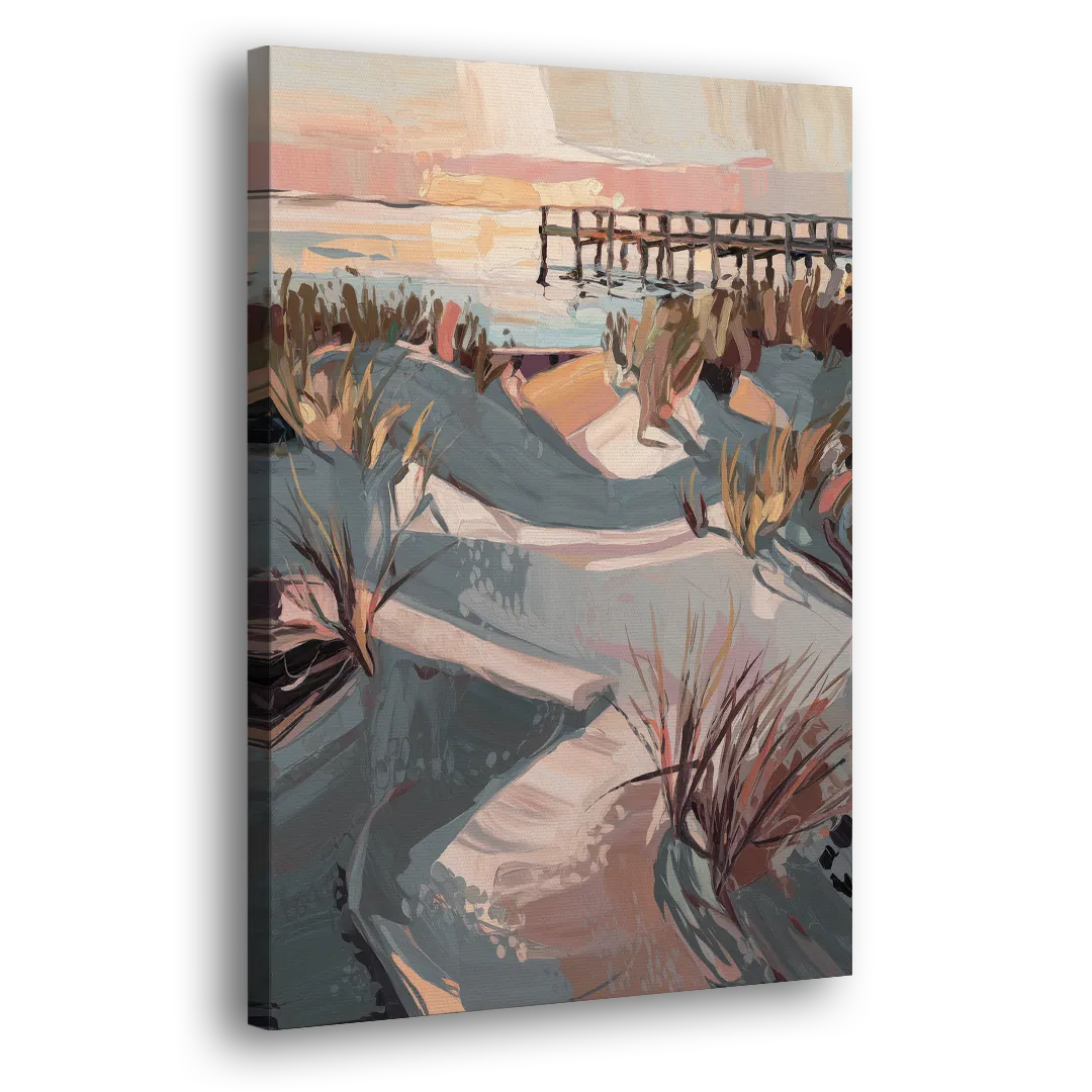 Chesapeake Bay Tranquility - Canvas Print Art Sides