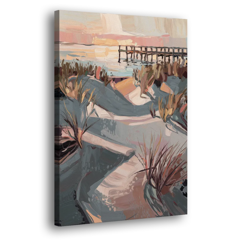 Chesapeake Bay Tranquility - Canvas Print Art Sides