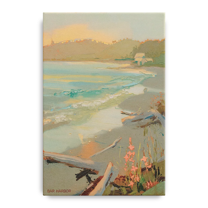 Bar Harbor Coastal Serenity - Canvas Wall Art