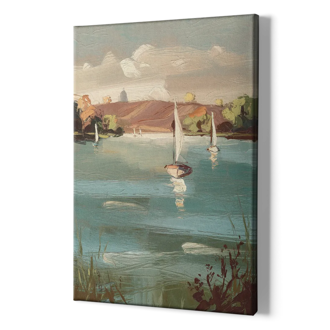 Madison Lake Mendota Serenity - Canvas Print Art Sides
