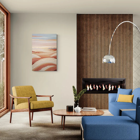 Marfa Texas Horizon - Canvas Wall Art Living Room