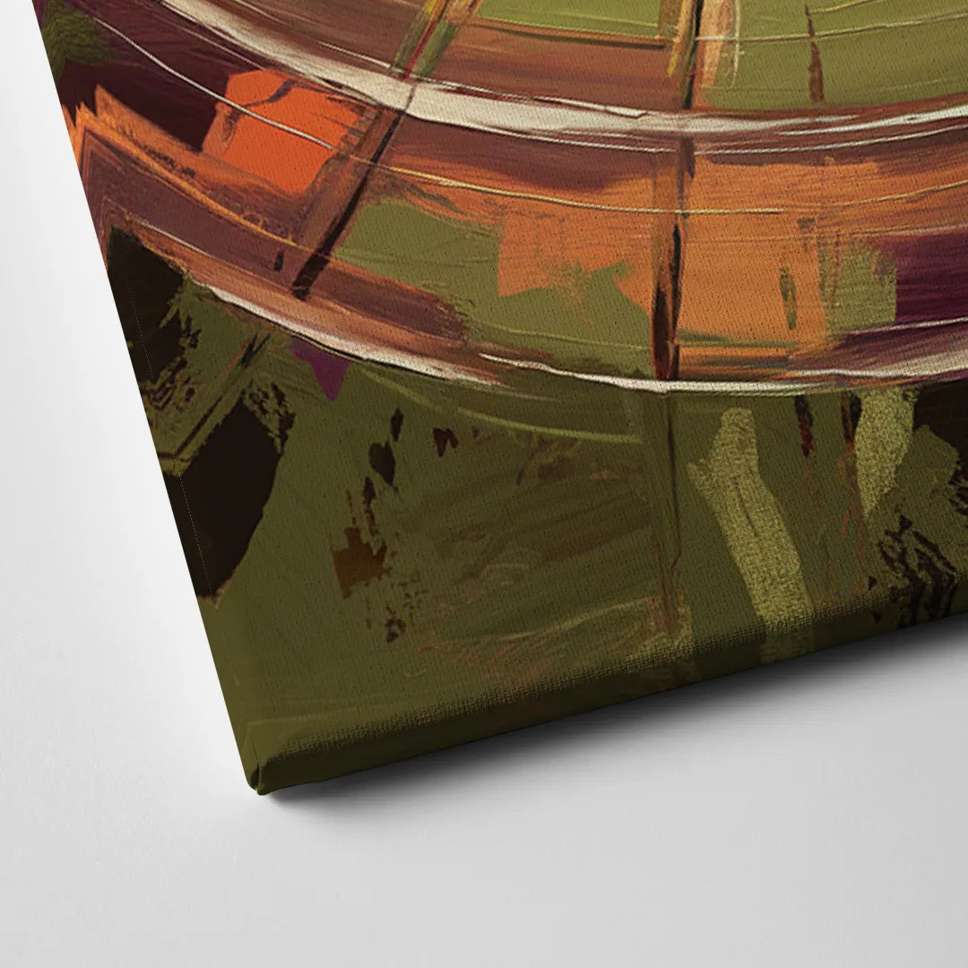 Arlington Stadium View Canvas Close Up