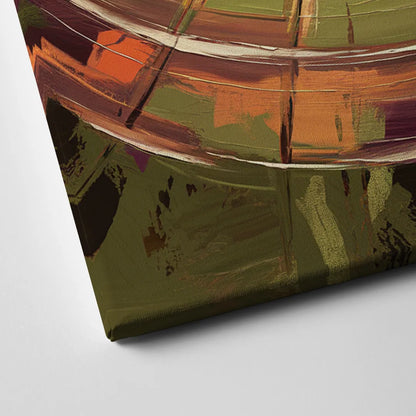 Arlington Stadium View Canvas Close Up