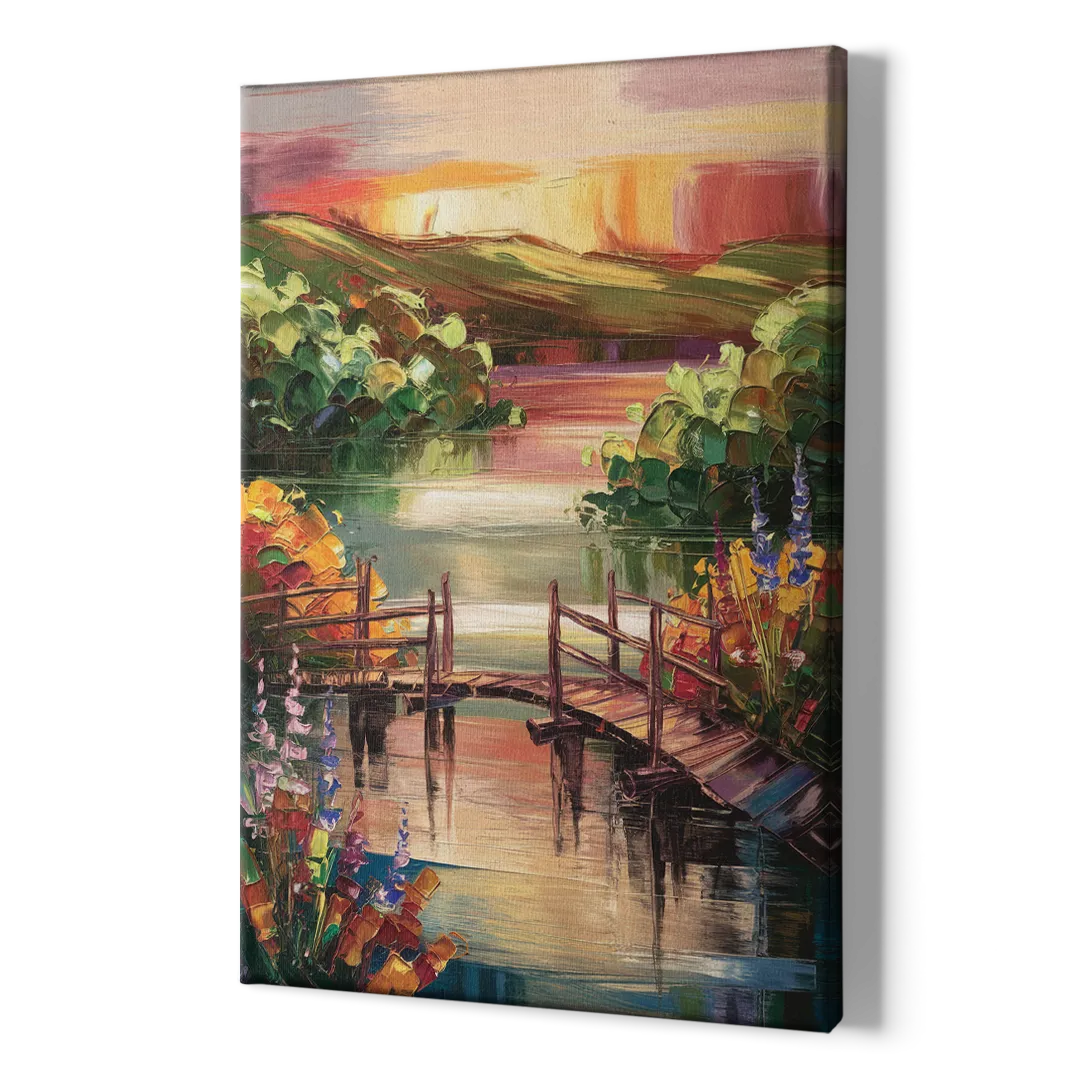 Irvine Scenic Beauty - Canvas Print Art Sides