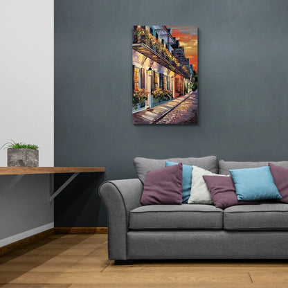 Charleston French Quarter - Canvas Wall Art Living Room