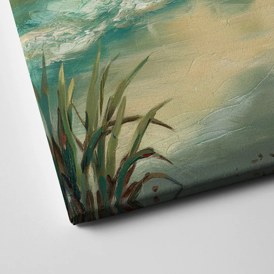Hilton Head Island Tropical Paradise Canvas Close Up
