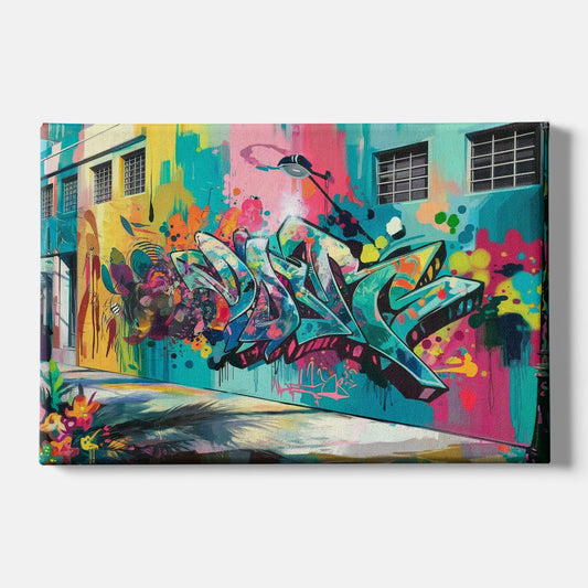Miami Wynwood Murals - Canvas Wall Art