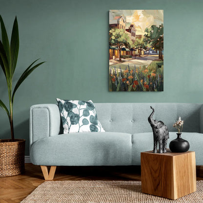 Garland Texas Pride - Canvas Wall Art Living Room