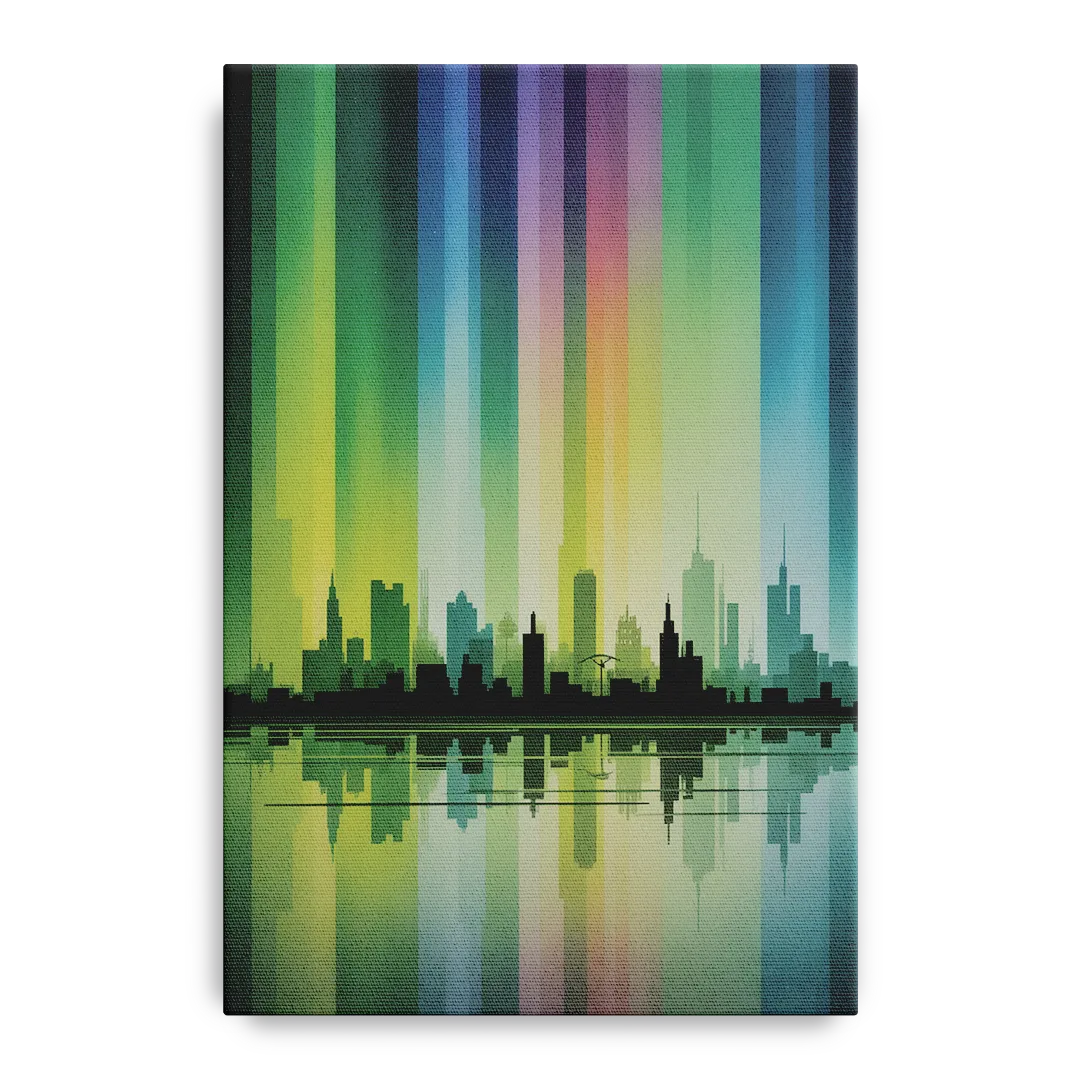 Capital Lights - Canvas Wall Art