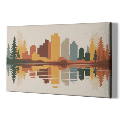 Jasper Autumn Colors - Canvas Print Art Sides