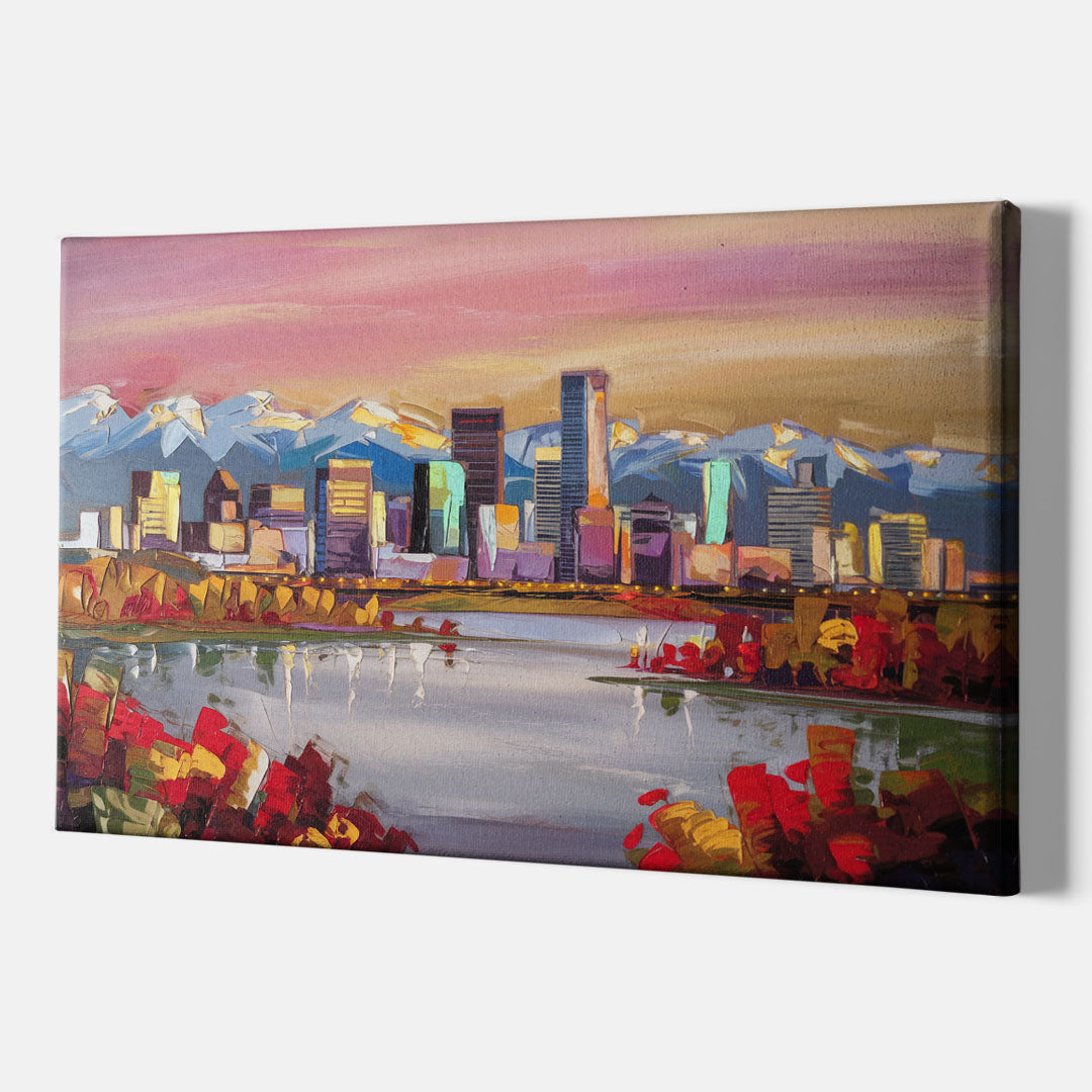 Denver Art Museum Highlights - Canvas Wall Art Indoor