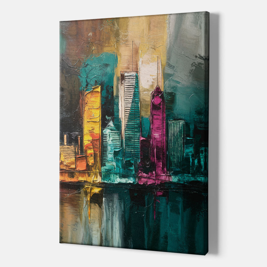 Lancaster Scenic Skyline - Canvas Wall Art Indoor