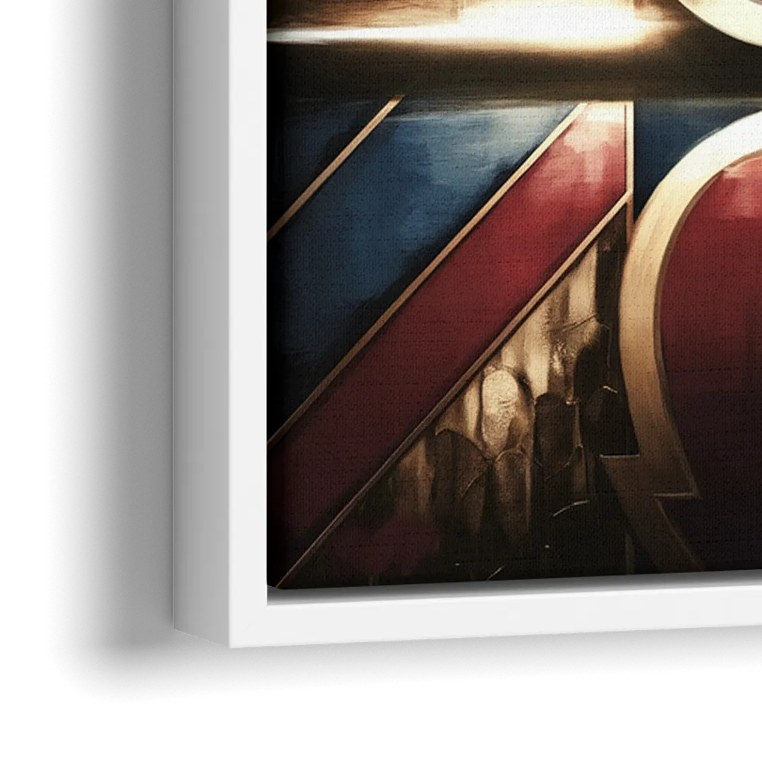 Cleveland Guardians Tribute - Close-Up White Frame Canvas