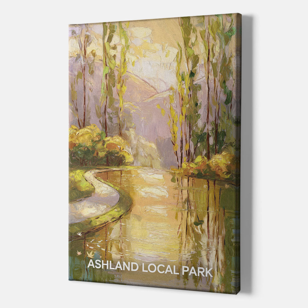 Ashland Local Park Serenity - Canvas Wall Art Indoor
