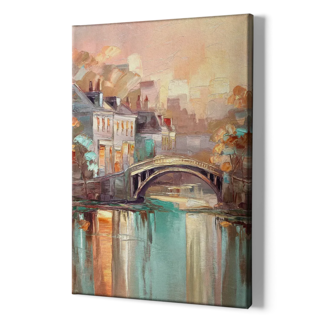 New Hope Artistic Skyline - Canvas Print Art Sides