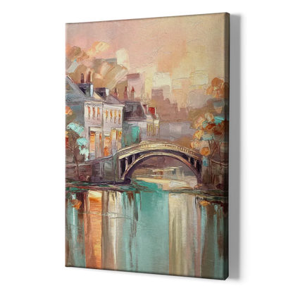 New Hope Artistic Skyline - Canvas Print Art Sides