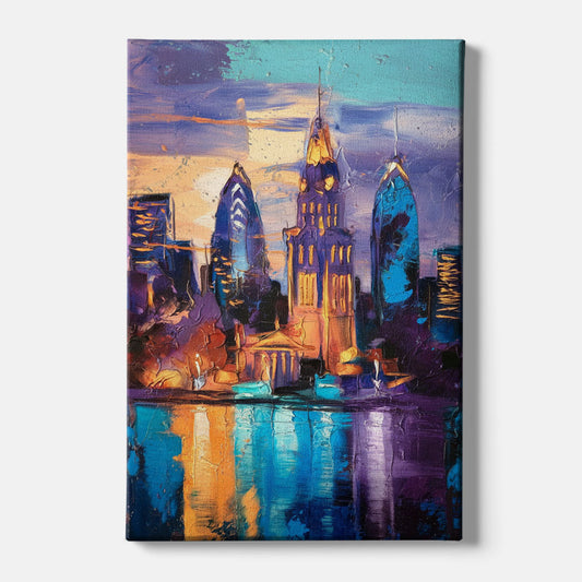 Philadelphia Old City - Canvas Wall Art