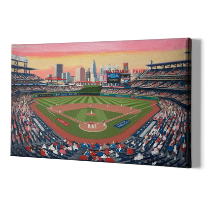 Washington Nationals Baseball - Canvas Print Art Sides