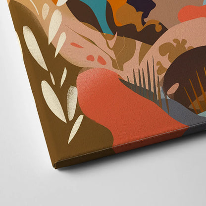 La Jolla Coastal Vibes Canvas Close Up
