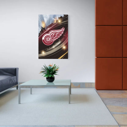 Detroit Red Wings Legacy - Canvas Wall Art Living Room