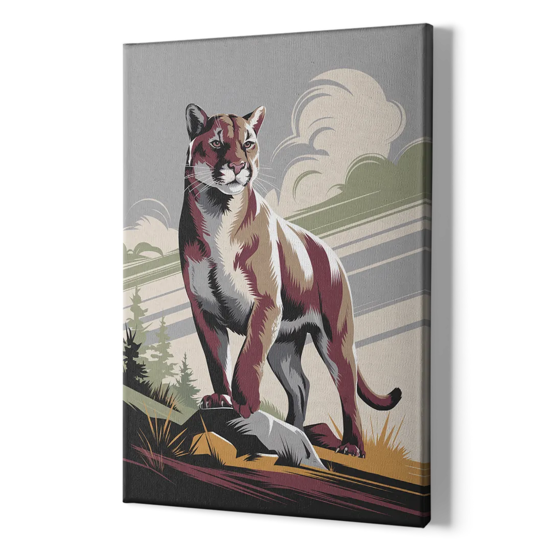 Washington State Cougars Pride - Canvas Print Art Sides