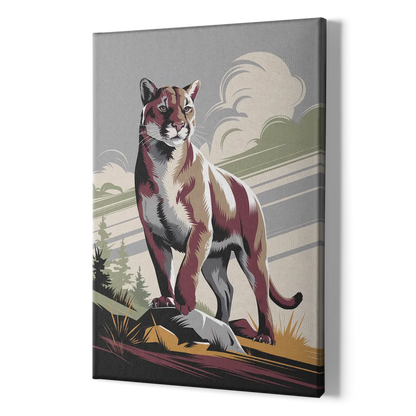 Washington State Cougars Pride - Canvas Print Art Sides