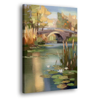 Madison Yahara River Tranquility - Canvas Print Art Sides