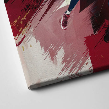 Washington Wizards Basketball Canvas Close Up