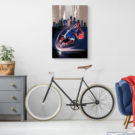 Los Angeles Clippers Basketball - Canvas Wall Art Living Room