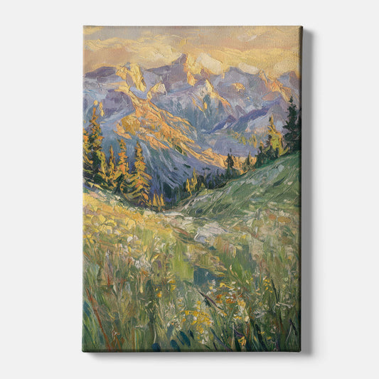 Vail Rocky Mountain View - Canvas Wall Art