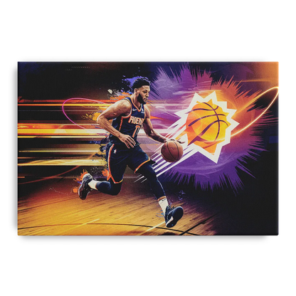 Phoenix Suns Basketball Spirit - Canvas Wall Art