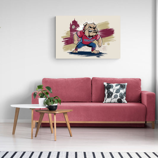 Fresno State Fans Unite - Canvas Wall Art Living Room
