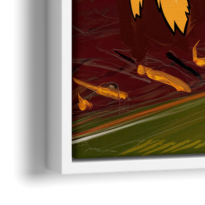 Washington Commanders Legacy - Close-Up White Frame Canvas