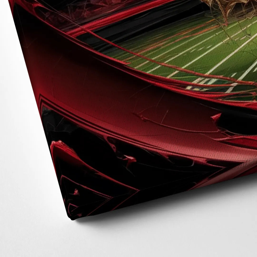 San Francisco 49Ers Team Pride Canvas Close Up